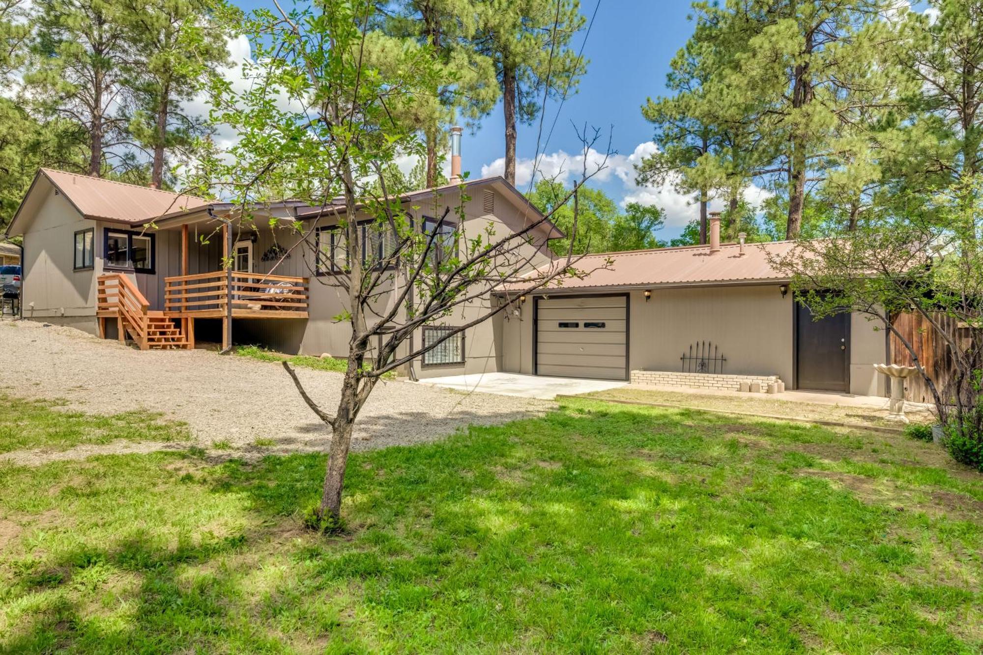 Ruidoso Home With Patio, Walk To Restaurants! Eksteriør billede