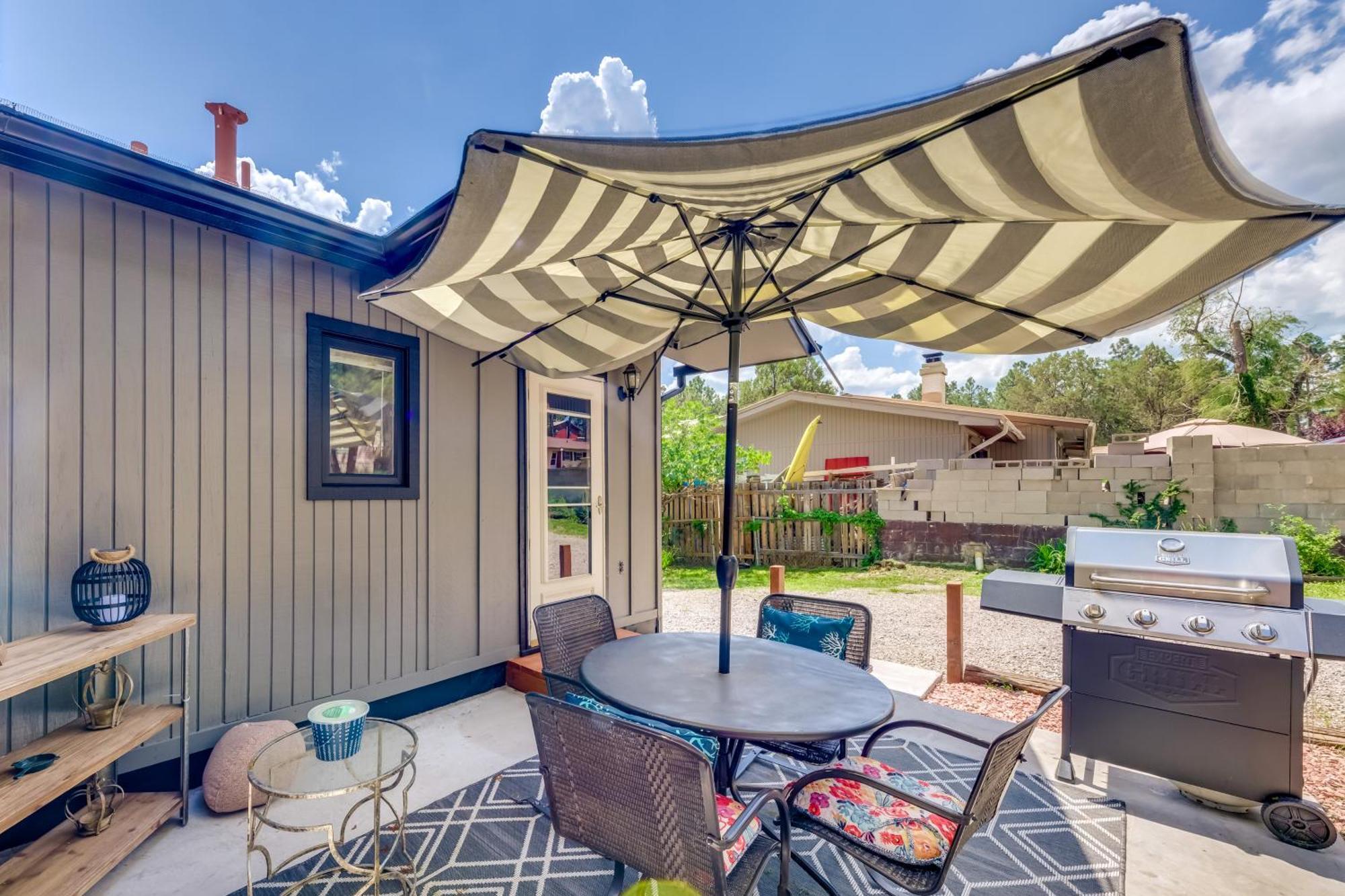 Ruidoso Home With Patio, Walk To Restaurants! Eksteriør billede